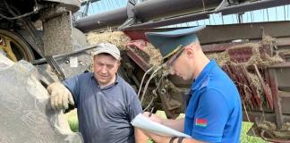 Пожарная безопасность в поле: спасатели усилили контроль во время уборочной