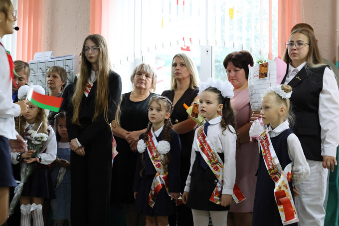 Первый звонок прозвенел: школы Мстиславщины начали новый учебный год