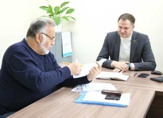 Депутат Владимир Павловский провёл приём граждан в Мстиславле.