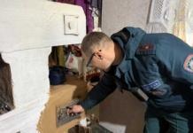 Спасатели проверили дома в трёх деревнях Мстиславского района.