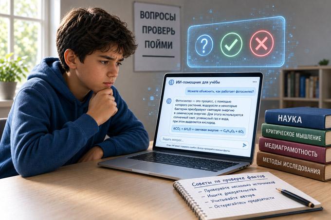 ИИ 1 ИИ читай, но проверять не забывай