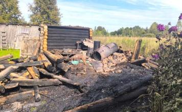 В агрогородке Курманово произошёл пожар.