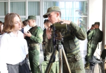 В Мстиславле прошёл День открытых дверей Военной академии.