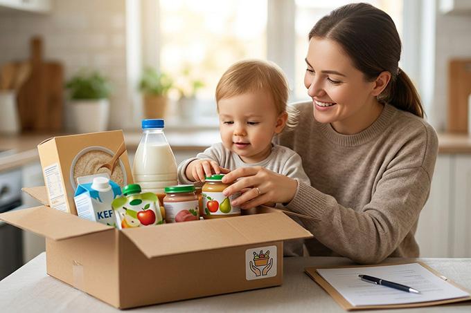 Бесплатные продукты для детей до двух лет: кому положена помощь и как её оформить