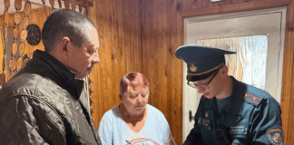 В Мстиславском районе спасатели проверили дома одиноких пожилых людей